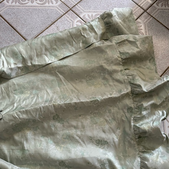 V. Chapman Light Green Floral Maxi Dress - Picture 5 of 10